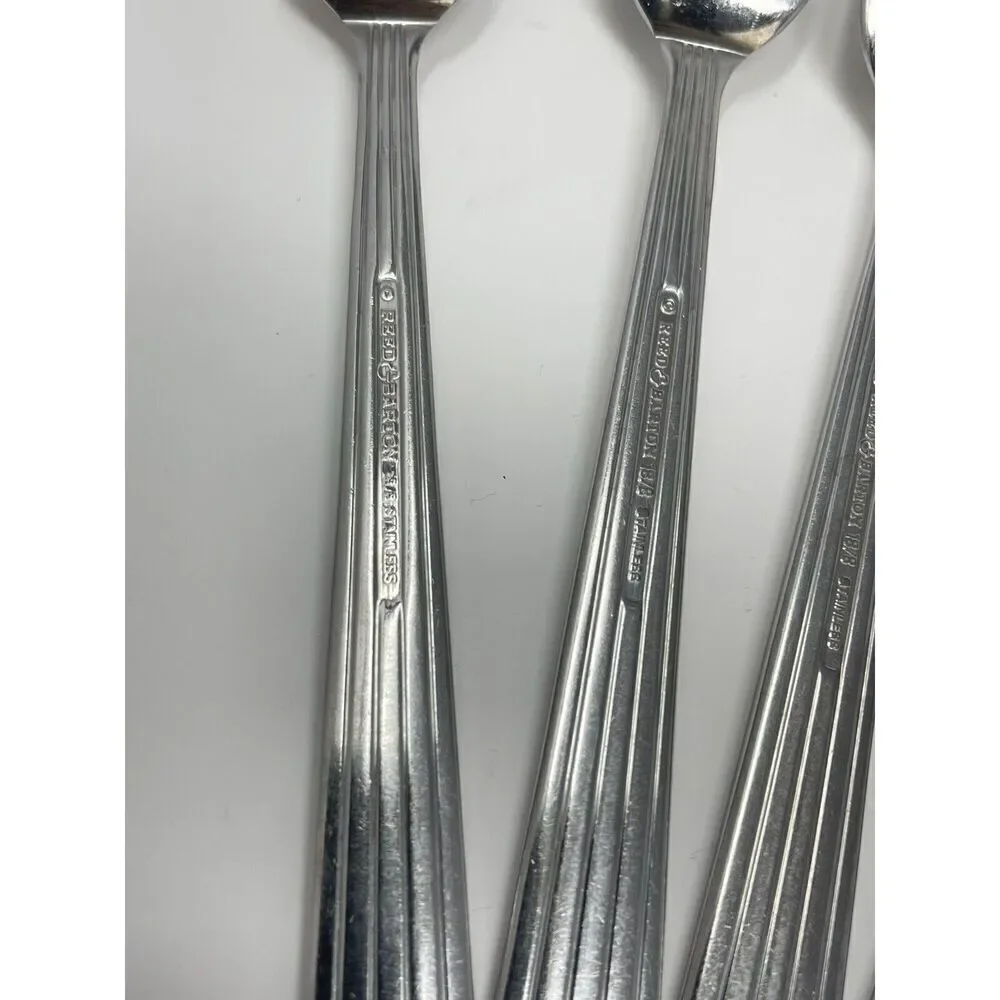 Reed & Barton Berkeley 18/10 Stainless Flatware Salad Fork 7” Set Of 4
